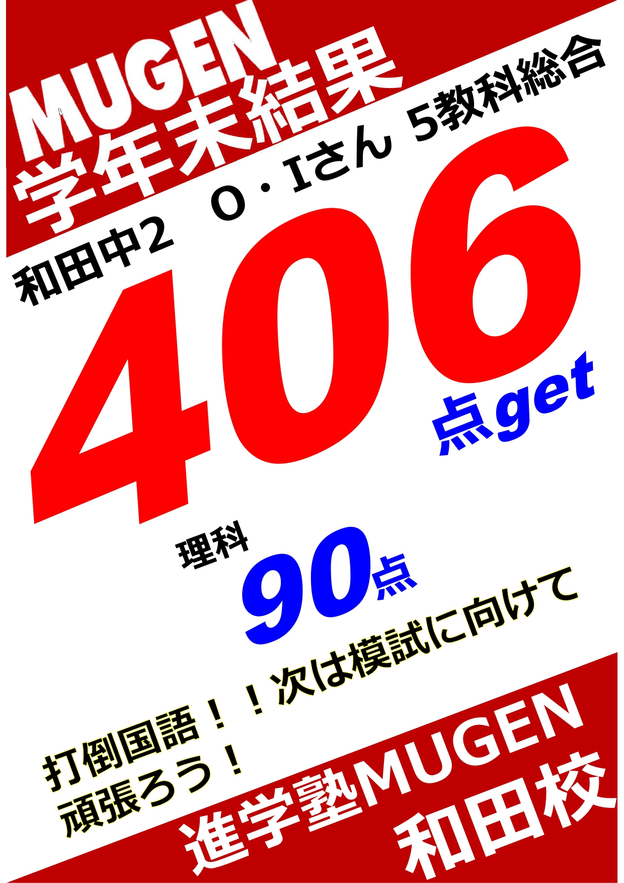 進学塾MUGEN
谷山中
和田中
福平中